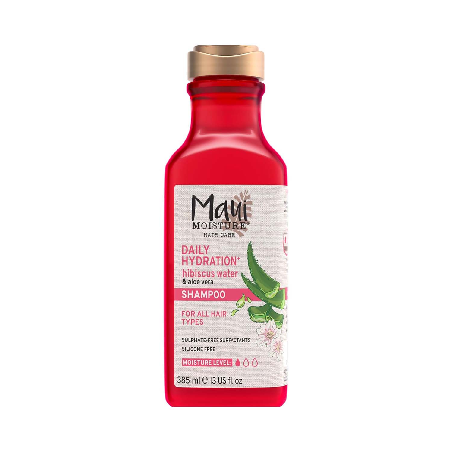 0022796170811.jpg Maui Moisture Hibiscus Water Shampoo 385ml - Image 1