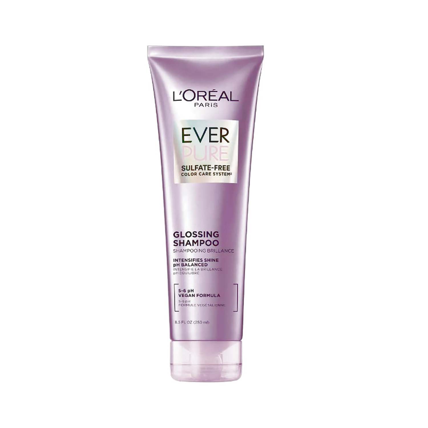 071249645253.jpg Loreal EverPure Glossing Sulfate-Free Shampoo 250ml - Image 1