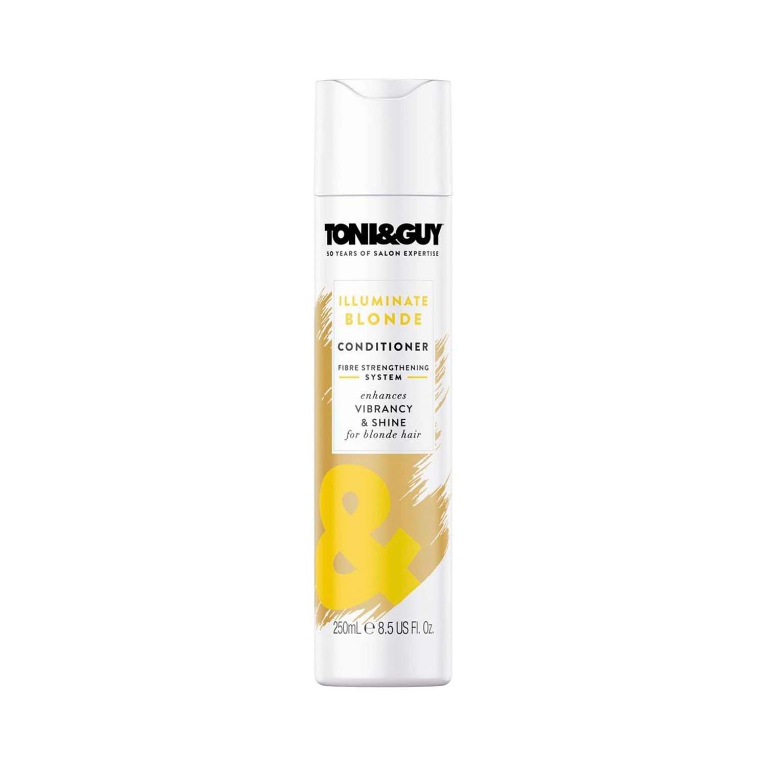 079400204455.jpg Toni and Guy Illuminate Blonde Conditioner 250ml - Image 1