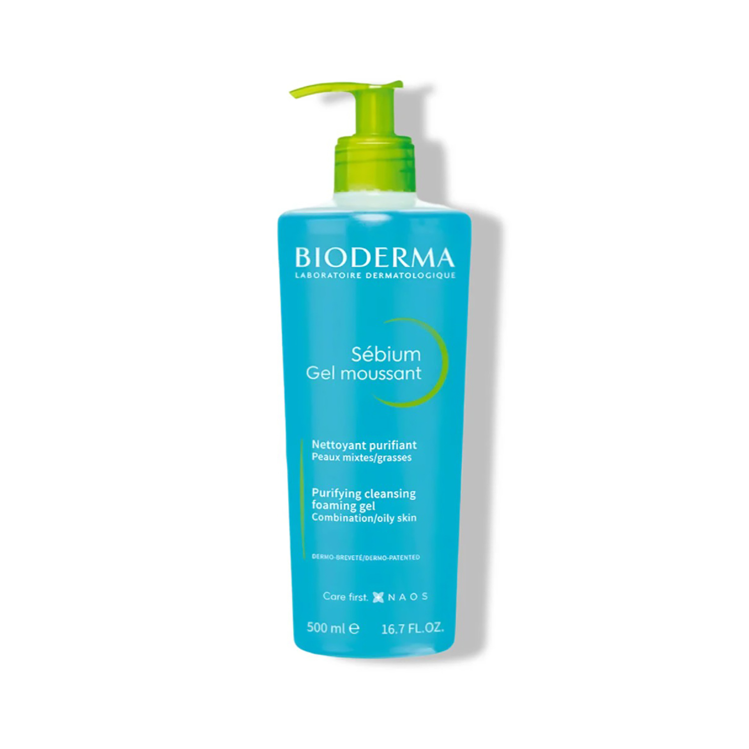 3401399277092.jpg Bioderma Sebium Gel Moussant Purifying Cleansing Foaming Gel 500ml - Image 1
