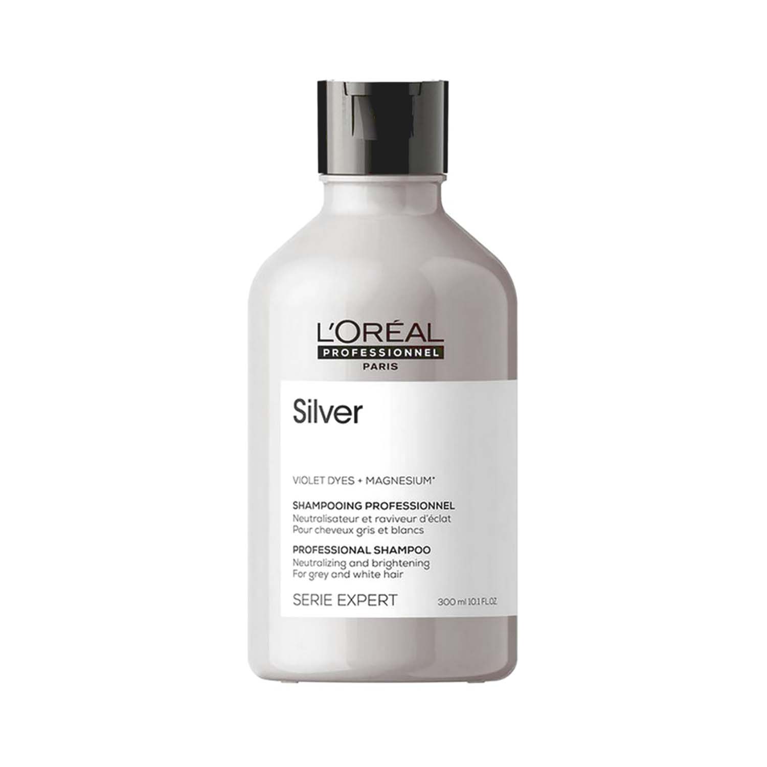 3474636974115.jpg Loreal Professionnel Silver Neutralizing Purple Shampoo 300ml - Image 1