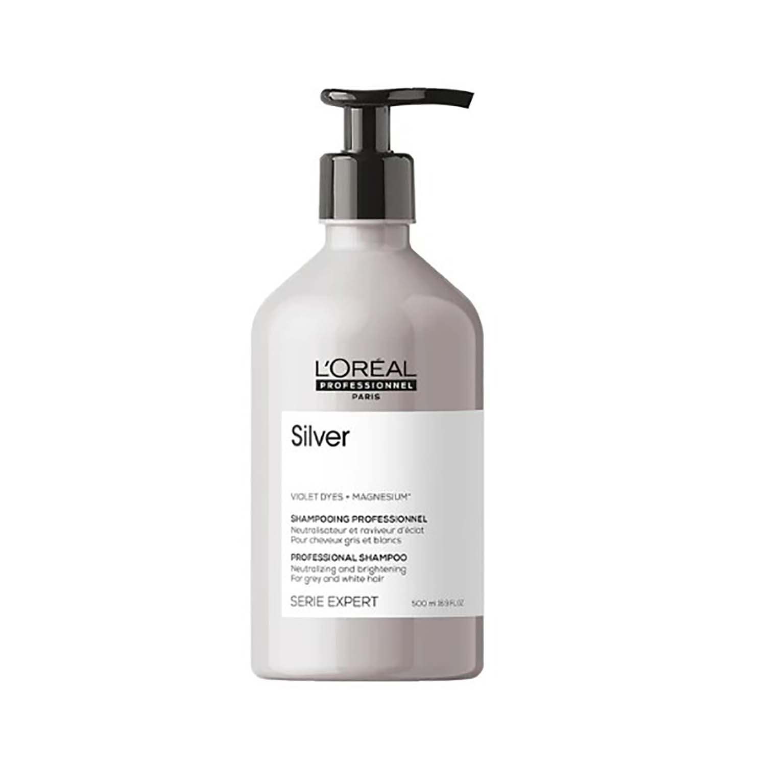3474636974269.jpg Loreal Professionnel Silver Neutralizing Purple Shampoo 500ml - Image 1