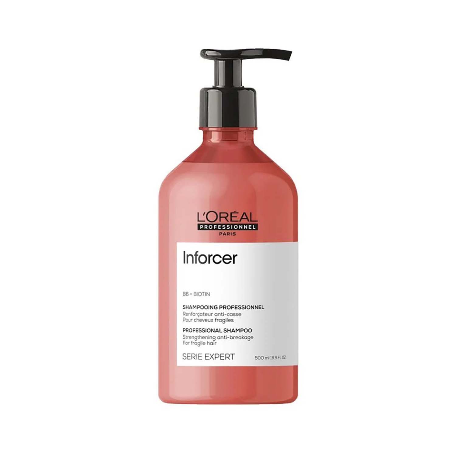 3474636975341.jpg Loreal Professionnel Inforcer Shampoo 500ml - Image 1