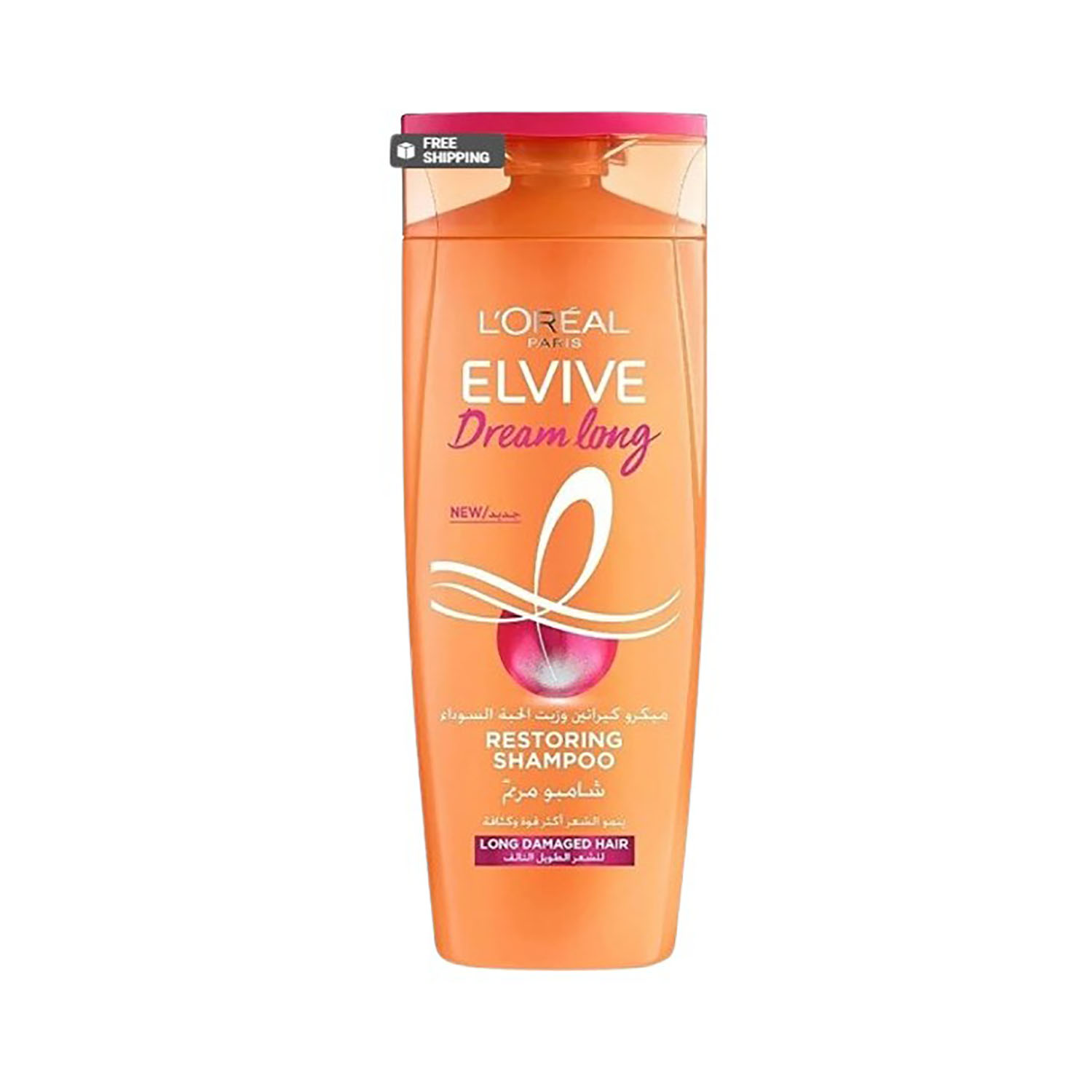 3610340636691 Loreal Elvive Dream Long Restoring Shampoo 400ml - Image 1