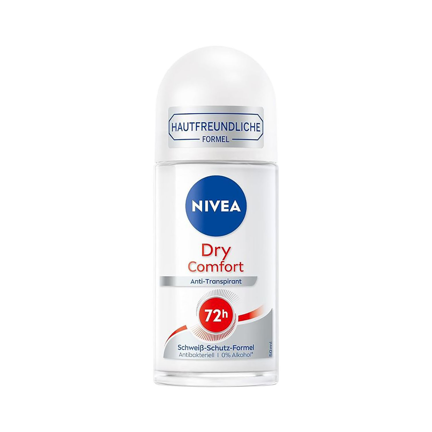4005900088383 Nivea Roll On Dry Comfort 50ml - Image 1