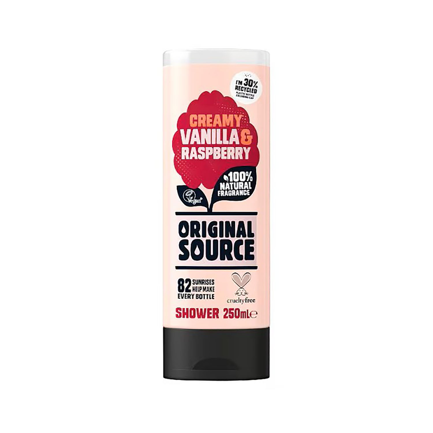 5000101077005 Original Source Vanilla and Raspberry Shower Gel 250ml - Image 1
