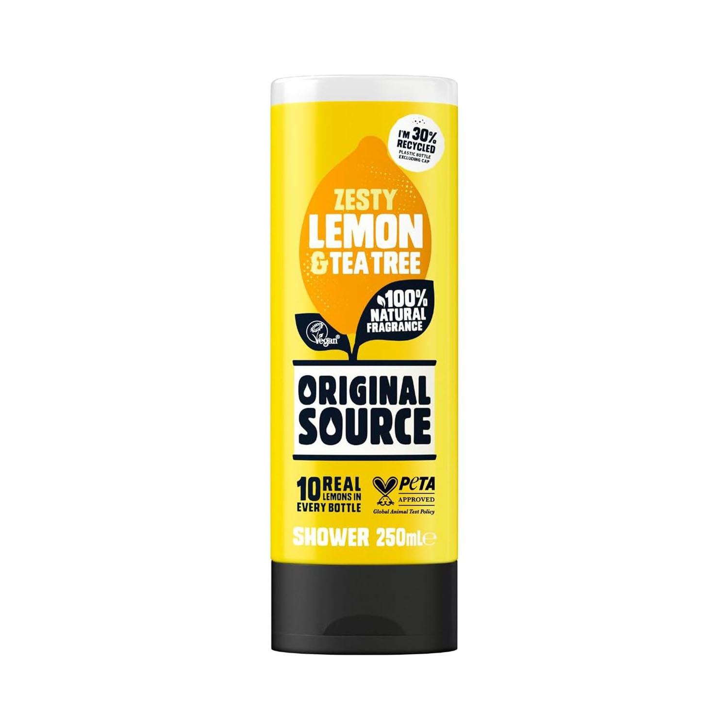 5000101845116 Original Source Lemon and Tea Shower Gel 250ml - Image 1