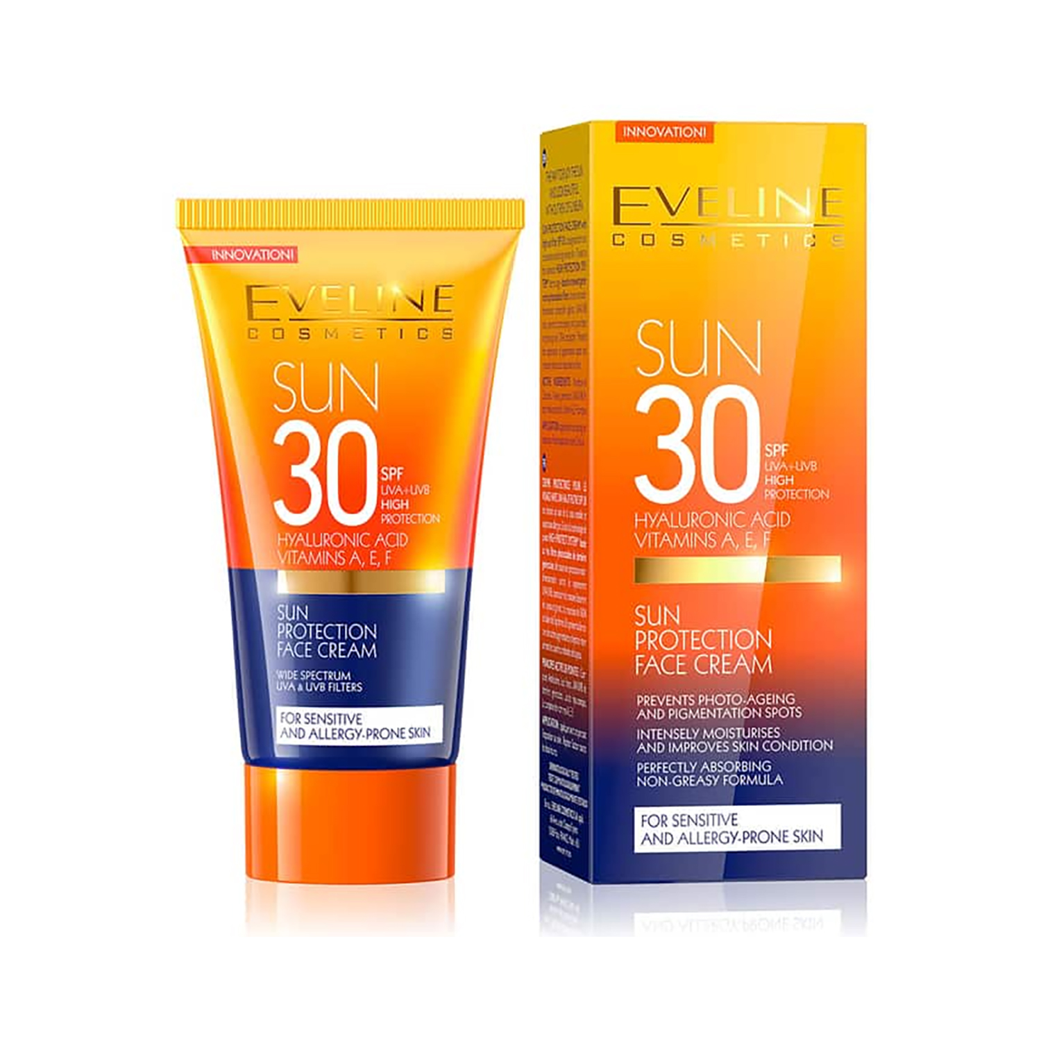 5907609330772.jpg Eveline Cosmetics Sun Protect Face Cream SPF 30 50ml - Image 1