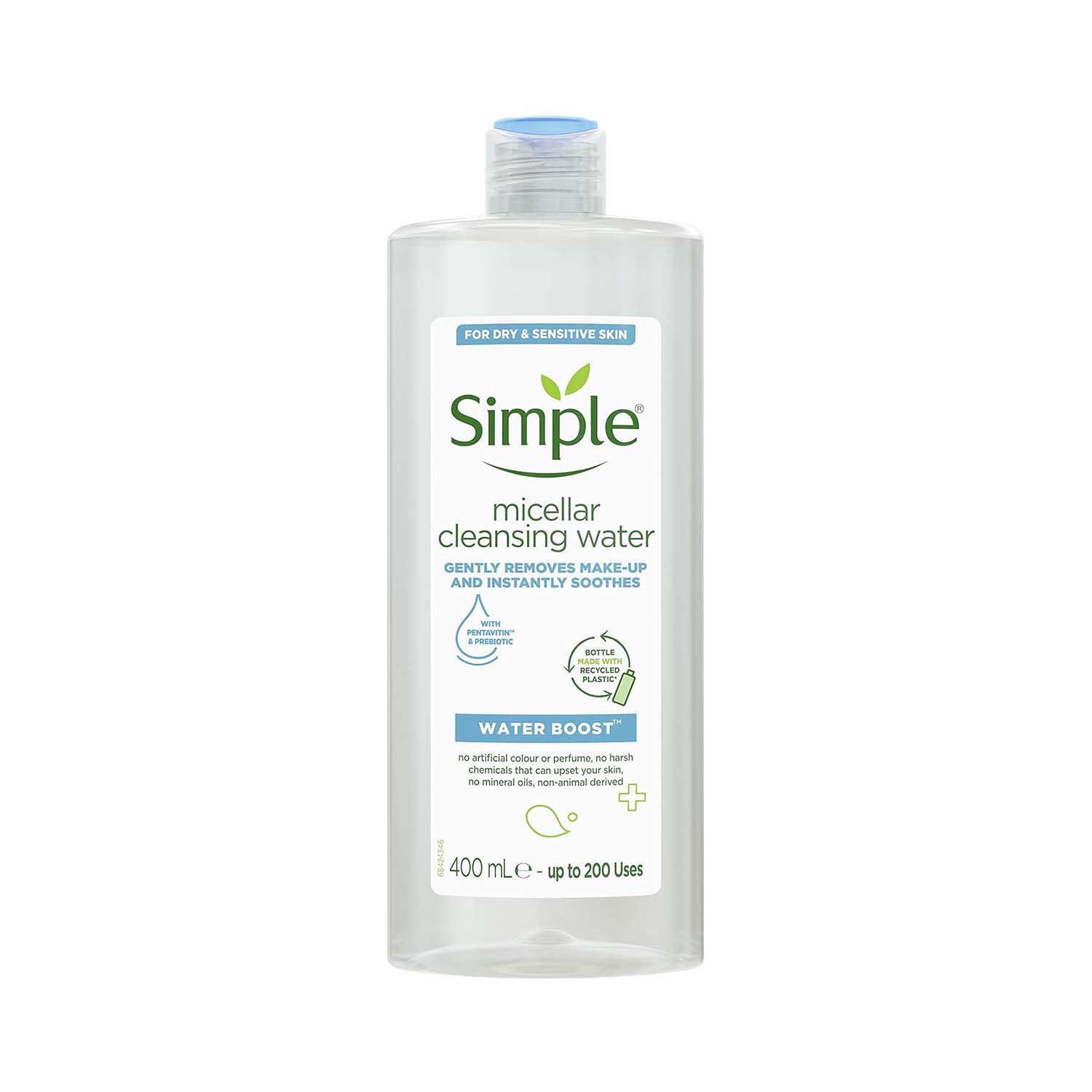 8710908711619.jpg Simple Water Boost Micellar Water 400ml - Image 1