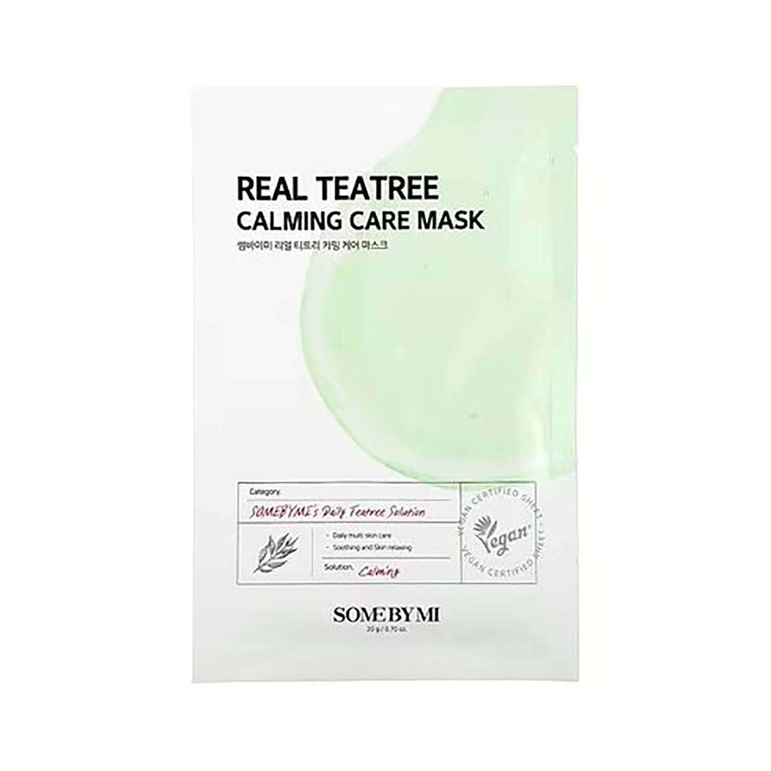 8809647391500.jpg Some By Mi Real Tea Tree Calming Mask 25g - Image 1