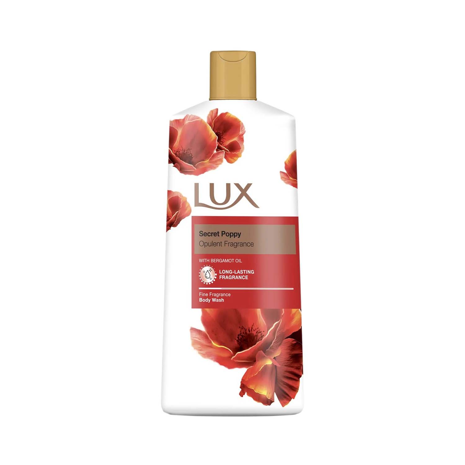 8886467000904.jpg Lux Secret Poppy with Bergamot Oil Body Wash 600ml - Image 1