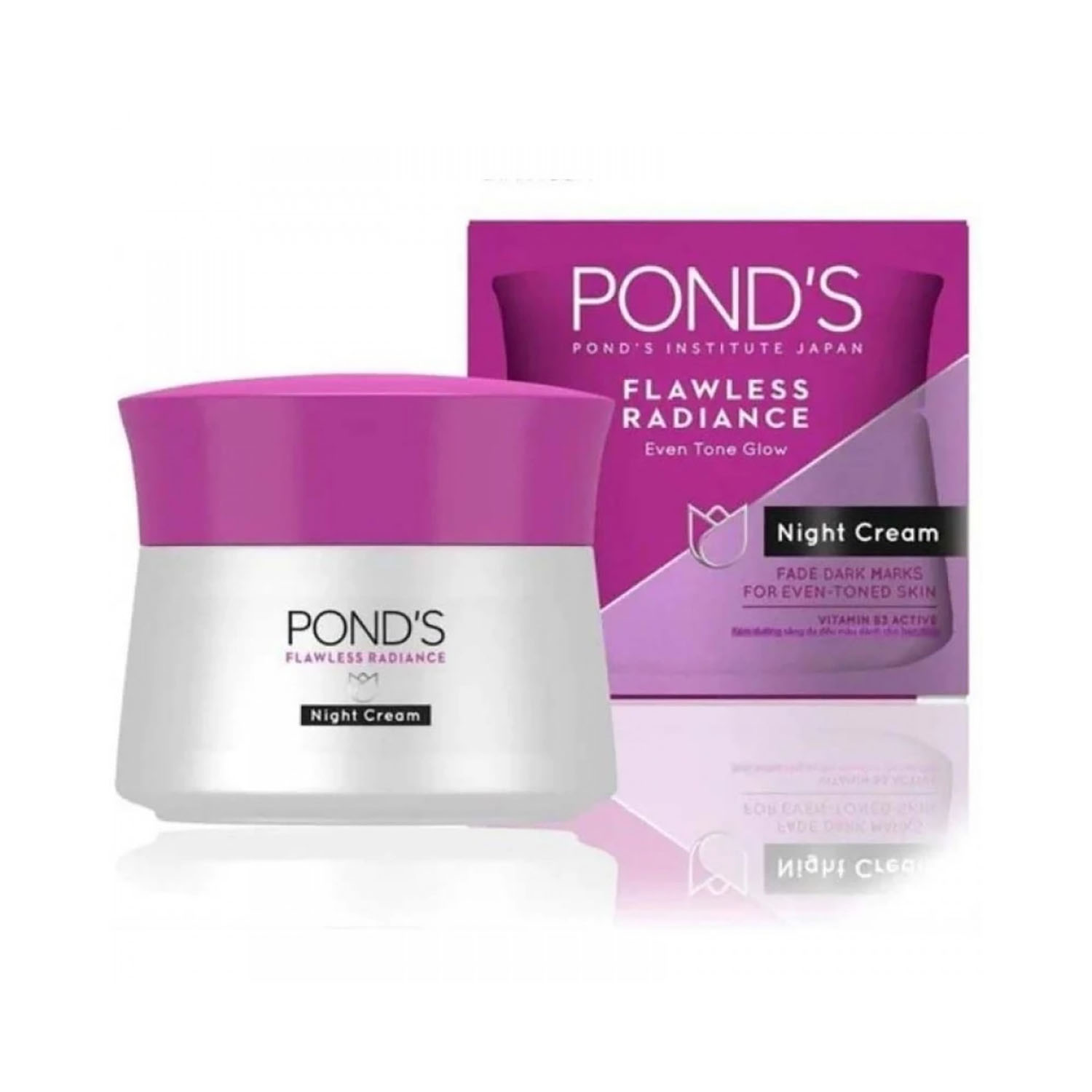 8999999504687.jpg Ponds Flawless Radiance Night Cream 50g - Image 1