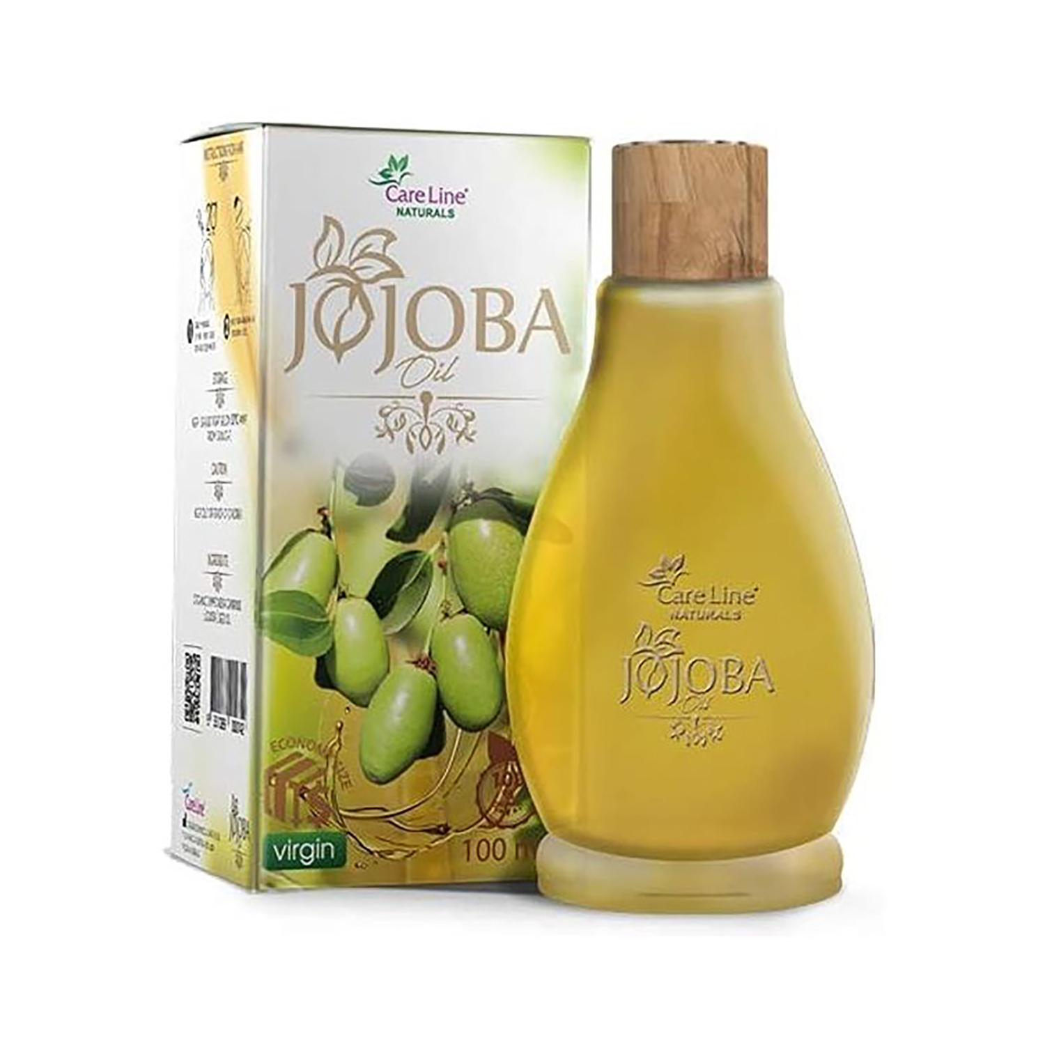 9351089000759.jpg Careline Naturals Virgin Jojoba Oil 100ml - Image 1