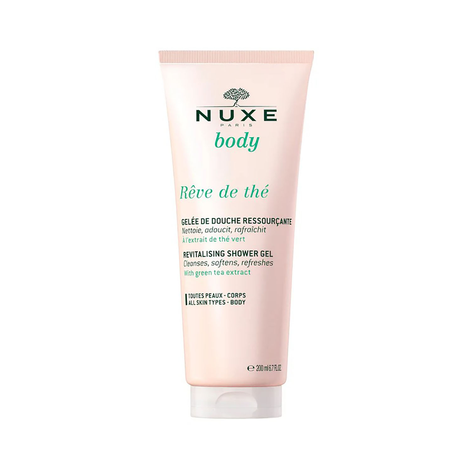 3264680022012 Nuxe Body Reve de The Shower Gel Revitalising 200ml - Image 1