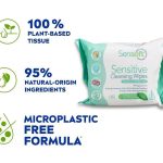 Sensoft Deep Cleansing Skincare Wipes 25 Pack - Image 3