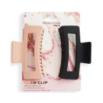 Revolution Matte Clip Nude Black 2 Pieces