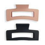 Revolution Matte Clip Nude Black 2 Pieces - Image 2