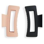 Revolution Matte Clip Nude Black 2 Pieces - Image 3