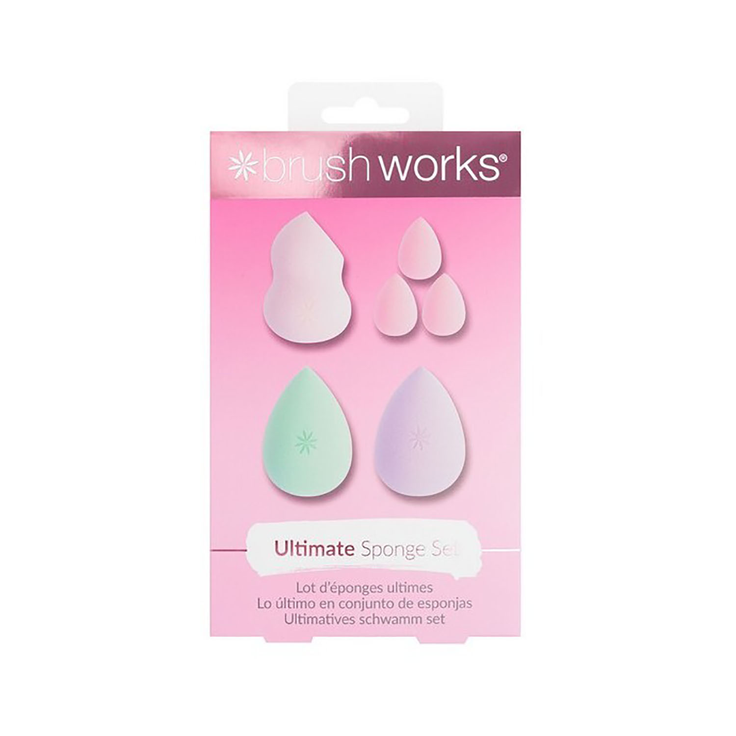 5060455144938 Brushworks Ultimate Complexion Sponge Set - Image 1