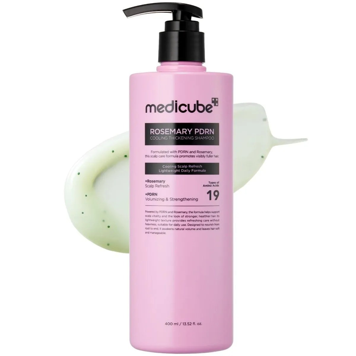 8800289461965 Medicube Rosemary PDRN Cooling Thickening Shampoo 400 ml - Image 1