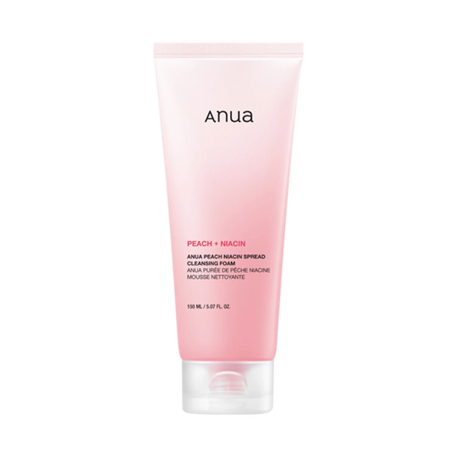 8800307370095 Anua Peach Niacinamide Gentle Cleansing Foam 150ml - Image 1